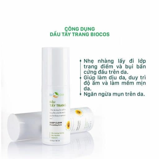 Công dụng của dầu tẩy trang