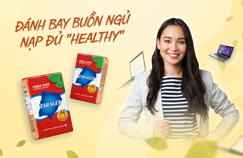 Trà Yerba Mate đánh bay buồn ngủ