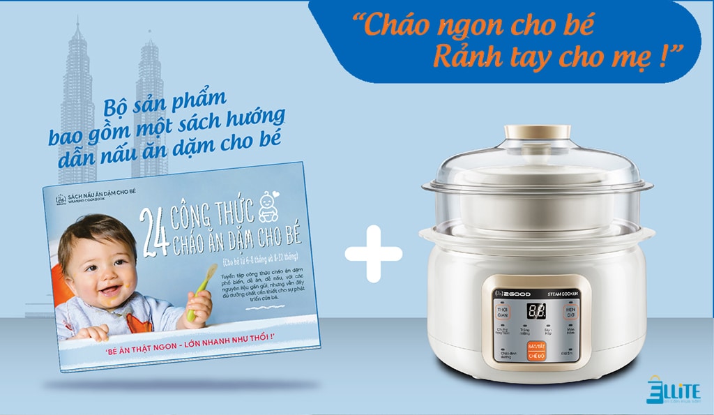 Cháo ngon cho bé - Rảnh tay cho mẹ
