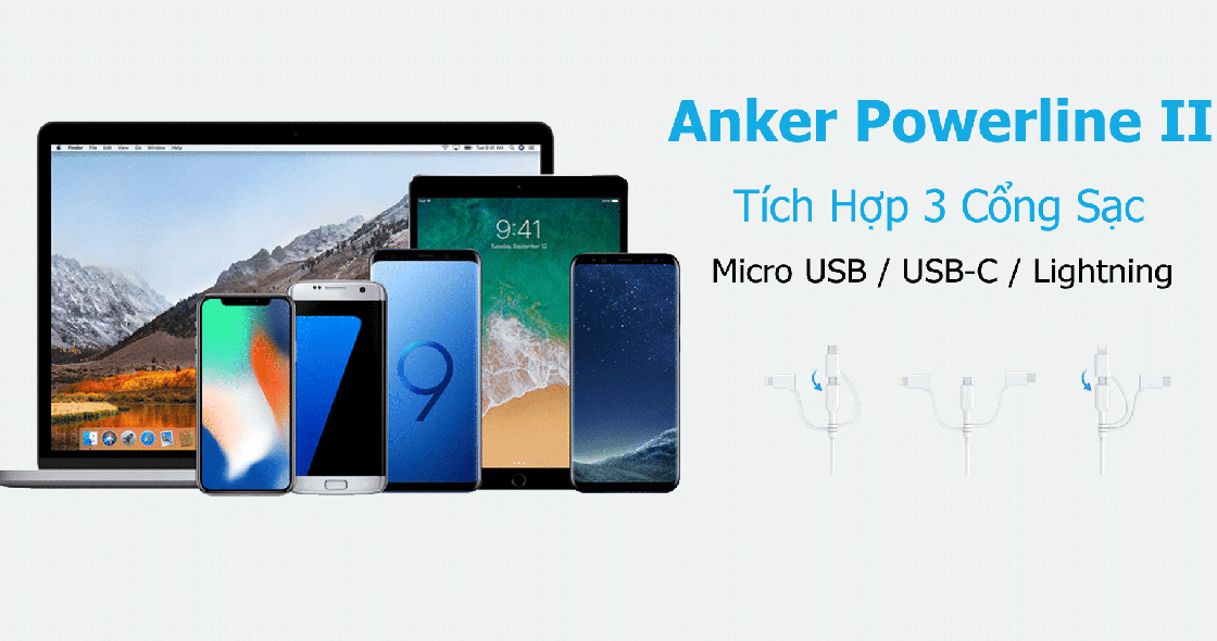 có nên dùng sạc 3 in 1 anker powerline ii không
