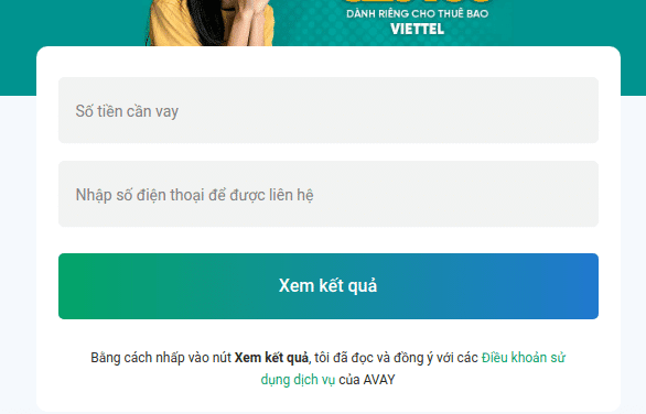 Nhập số tiền cần vat và số điện thoại liên hệ