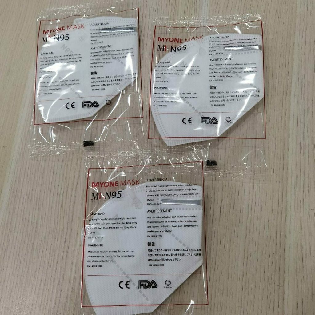 Ảnh chụp Khẩu Trang M1 N95 thực tế