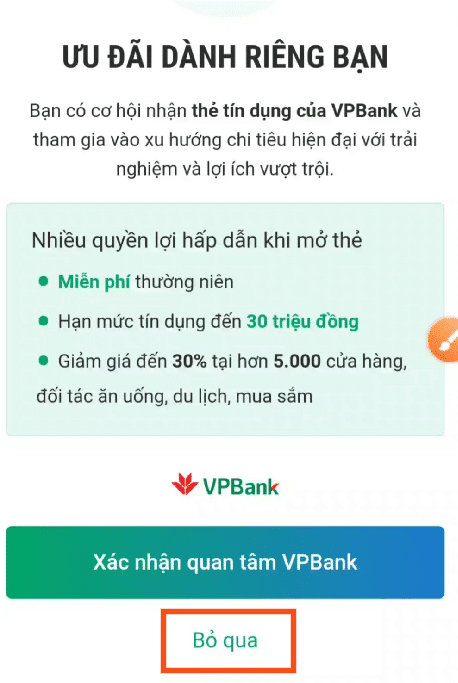 Bỏ qua các quảng cáo phiền toái khi đăng ký