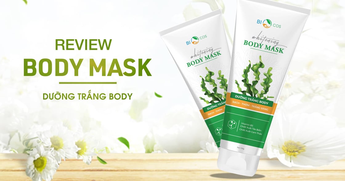 Review đánh giá sản phẩm kem ủ dưỡng trắng da toàn thân Whitening Body Mask