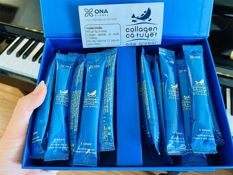 Sản phẩm dạng gói 3gram dễ dàng cho 1 lần sử dụng