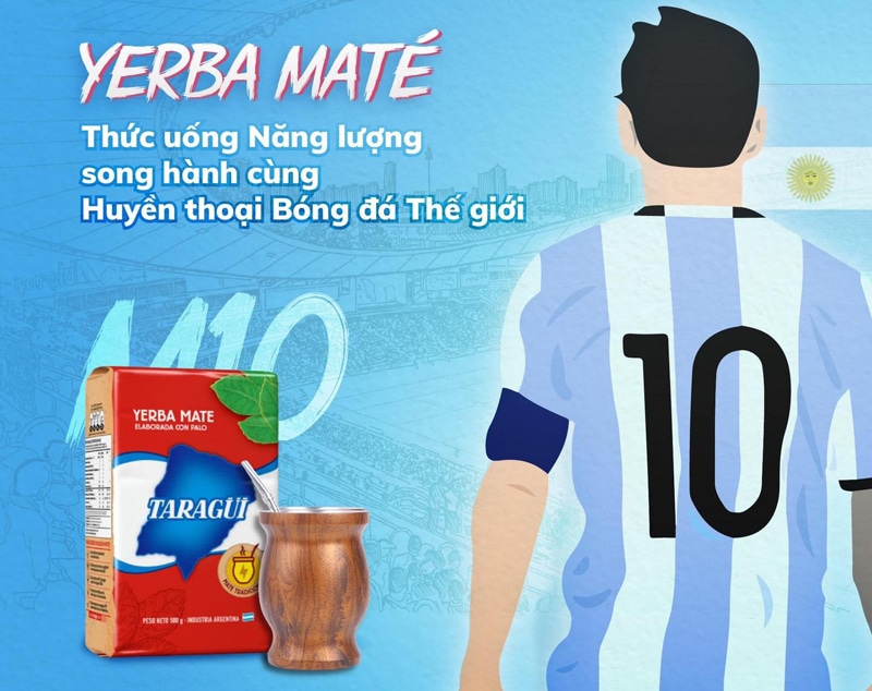 Thức uống được Messi tin dùng