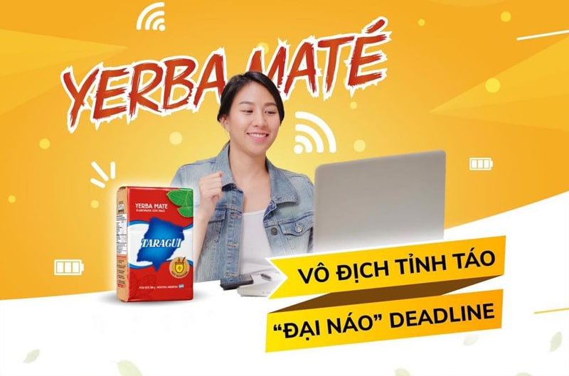 Uống Yerba Maté giúp tỉnh táo tinh thần