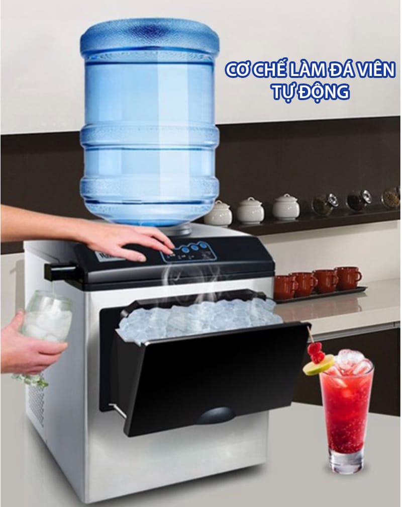 Cơ chế làm đá viên 1 cách tự động