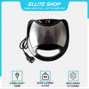 Thumbnail kẹp nướng điện sandwich 4 in 1 tiross ts513