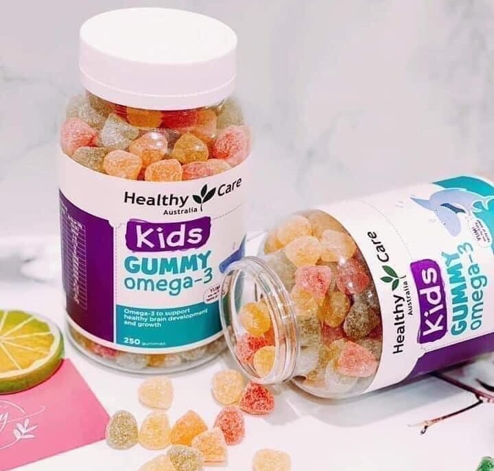 healthy care gummy omega 3 250 gummies